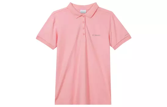 Columbia Рубашка-поло женская розовая