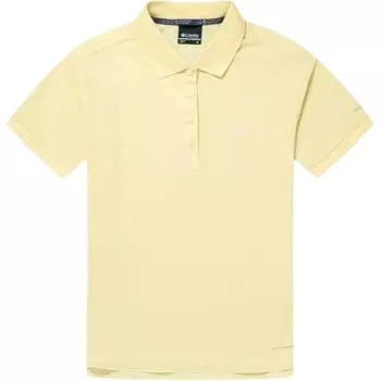Columbia Рубашка-поло женская желтая