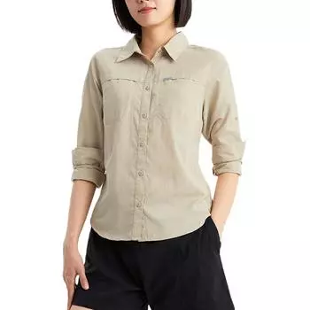 Columbia Рубашка женская цвета хаки