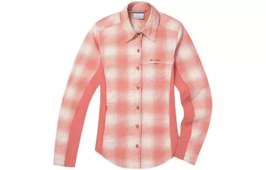 Columbia Рубашка женская красные