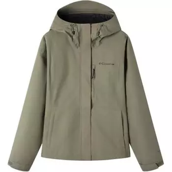 Columbia Женская ветровка FW24, водонепроницаемая, ветрозащитная, износостойкая и дышащая, зеленая
