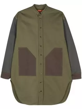 Colville рубашка в стиле колор-блок, зеленый