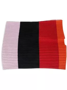 Colville сложенный ребристый шарф, красный