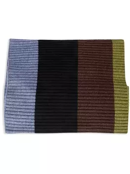 Colville сложенный ребристый шарф, зеленый