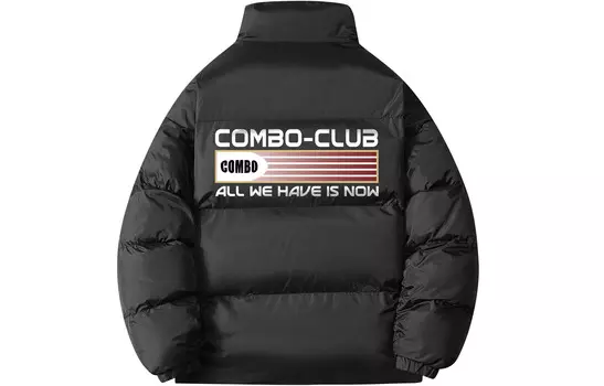 Combo Combo Стеганая куртка унисекс, Черный (входит в толстовку)
