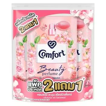 Comfort Смягчитель парфюмерии Beauty Sakura Rosewater 475 мл (2+1), Pink