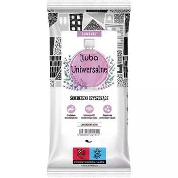 Comfort Universal Cleaning Wipes 32 Pieces Luba Assorted