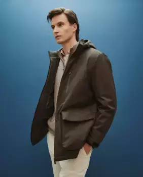 Comfotech мужская короткая парка Dustin, светло-коричневый