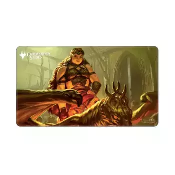 Commander Series 1 — вышитый игровой коврик «Магда», Official Magic - The Gathering - Playmats - Commanders