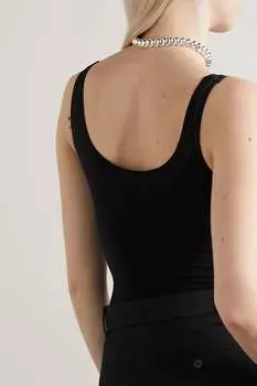 COMMANDO боди Ballet Tank из эластичного джерси, черный