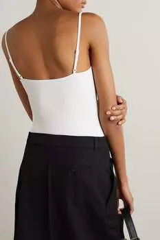 COMMANDO Боди из эластичного джерси, белый