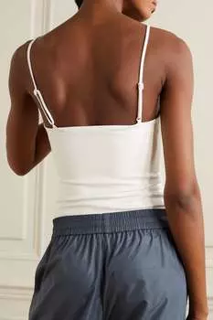 COMMANDO Боди из искусственной эластичной кожи, белый