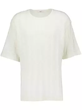 COMMAS футболка в тонкую рубчик, нейтральный цвет