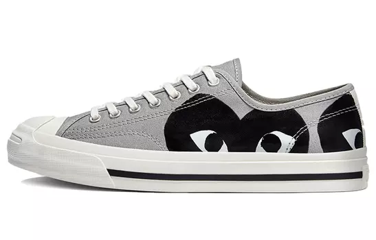 Comme des Garcons Play x Converse Jack Purcell PLAY Серый Черный