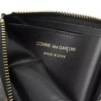 Comme des Garons Чечевицеобразный кошелек в клетку тартан, зеленый