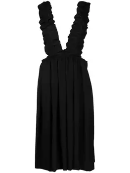 Comme Des Garons Comme Des Garons dungarees-style midi dress, черный