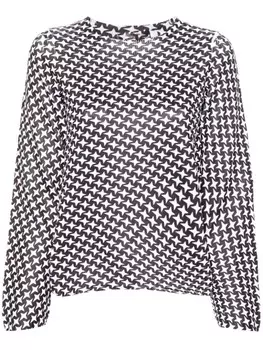 Comme Des Garons Comme Des Garons футболка с принтом, коричневый