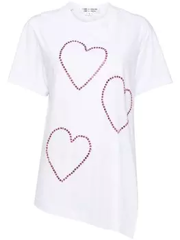 Comme Des Garons Comme Des Garons футболка с логотипом, белый