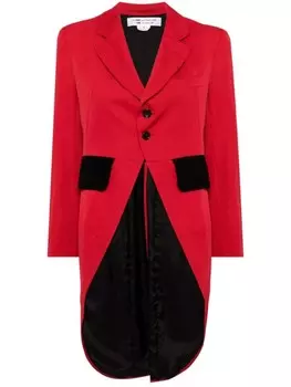 Comme Des Garons Comme Des Garons однобортный блейзер, красный