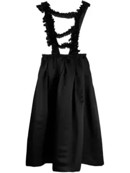 Comme Des Garons Comme Des Garons пышная юбка с оборками, черный