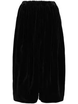 Comme Des Garons Comme Des Garons зауженные брюки с низким шаговым швом, черный