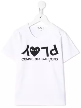 Comme des Garons футболка Play, белый