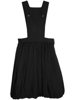 Comme Des Garons Girl шерстяной комбинезон широкого кроя, черный