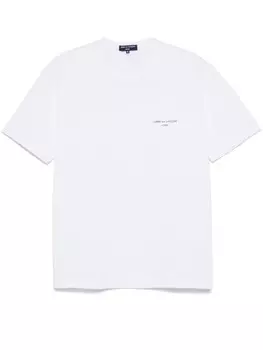 Comme des Garons Homme футболка с логотипом, белый