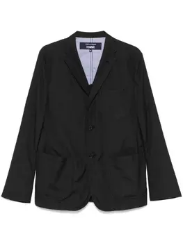 Comme des Garons Homme однобортный пиджак, черный