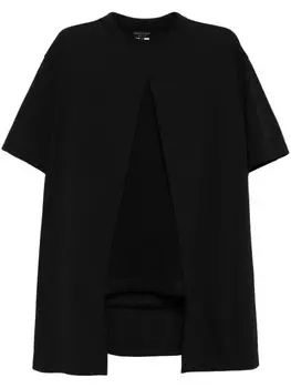 Comme des Garons Homme Plus многослойная футболка, черный