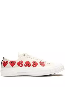 Comme des Garons кеды Chuck 70 из коллаборации с Comme des Garons, белый