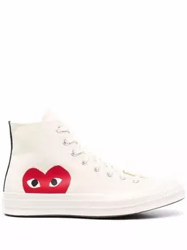 Comme des Garons кеды Chuck 70 из коллаборации с Converse, нейтральный цвет