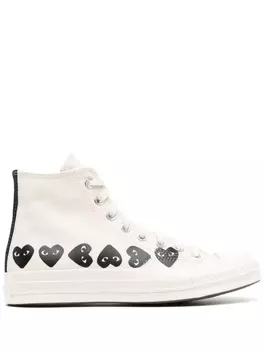 Comme des Garons кеды Chuck 70 Multi Heart, нейтральный цвет