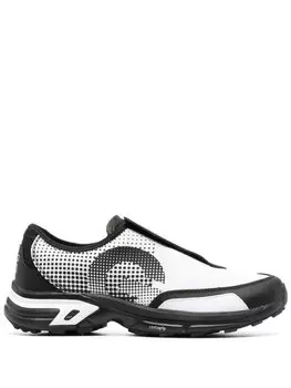 Comme Des Garons кроссовки с логотипом из коллаборации с Salomon, белый