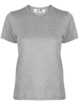 Comme Des Garons Play футболка с круглым вырезом, зеленый