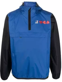 Comme Des Garons Play куртка с воротником на молнии из коллаборации с K-WAY, синий