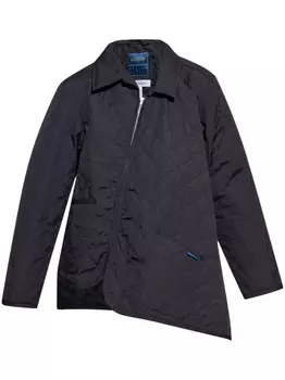 Comme Des Garons Shirt асимметричная стеганая куртка-рубашка, черный