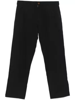 Comme Des Garons Shirt брюки с эффектом потертости, черный