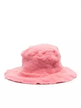 Comme Des Garons Shirt панама с эффектом потертости, розовый