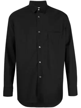 Comme Des Garons Shirt рубашка Shape 2 с длинными рукавами, черный