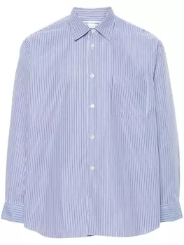 Comme Des Garons Shirt рубашка в полоску, синий