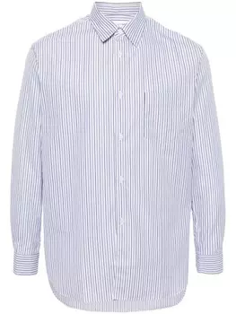 Comme Des Garons Shirt рубашка в полоску, синий