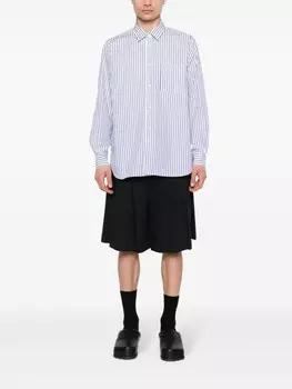 Comme Des Garons Shirt рубашка в полоску, синий