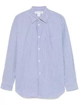 Comme Des Garons Shirt рубашка в полоску, синий