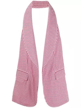 Comme Des Garons Shirt шарф с лацканами, белый