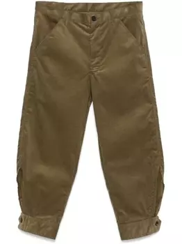 Comme Des Garons Shirt вельветовые брюки, зеленый