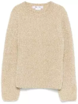 Comme Des Garons Свитер Comme Des Garons с люрексом Comme Des Garons Comme Des Garons, золотой