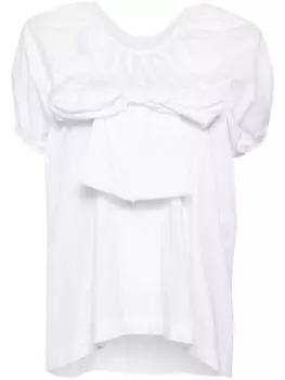 Comme des Garons TAO блузка с объемными рукавами, белый