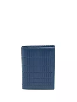 Comme Des Garons Wallet бумажник с тиснением, синий