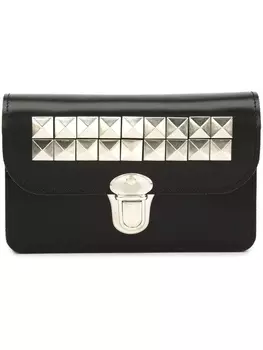 Comme Des Garons Wallet бумажник с заклепками, черный